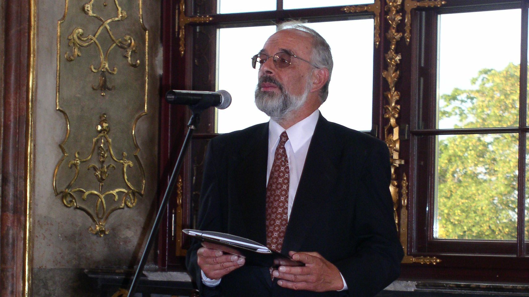 Marek Markowicz podczas otwarcia I Festiwalu (2004)